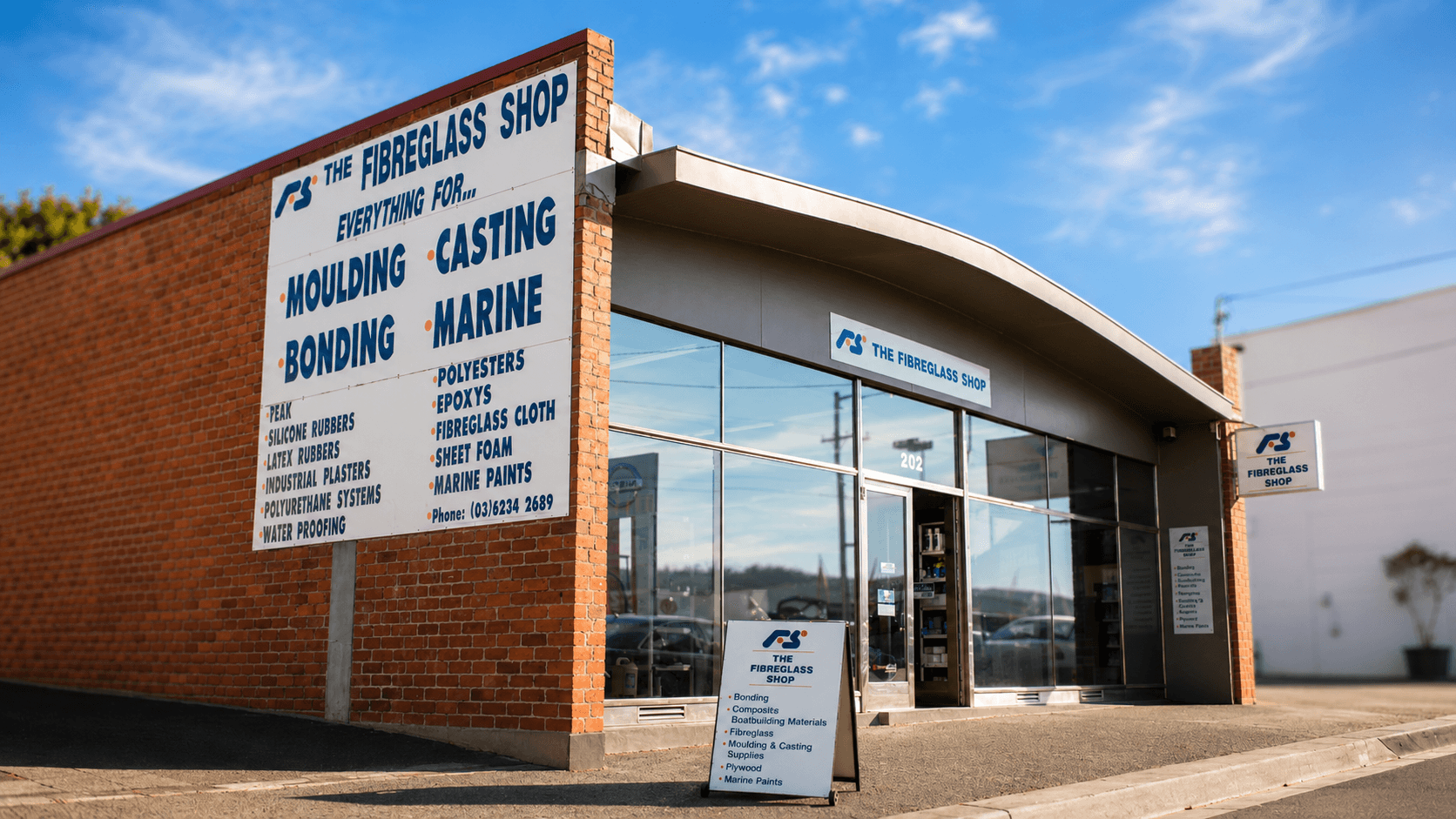 Fibreglass, resin and composite supplies in Hobart