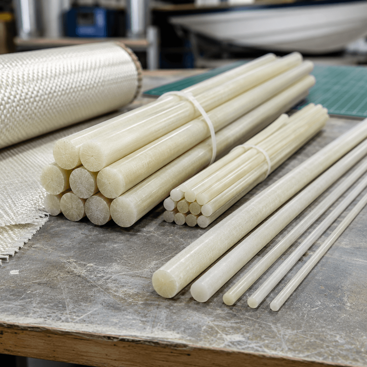 Fibreglass Rods