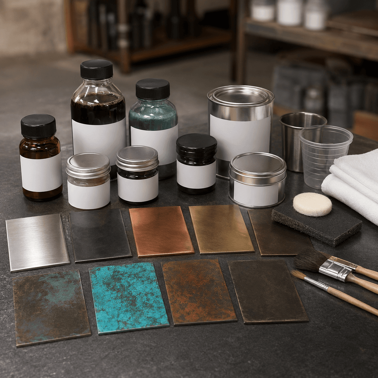 Metal Finishes & Patinas