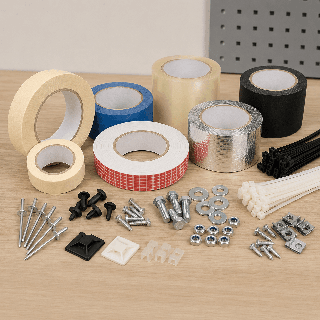 Adhesive Tapes & Fasteners